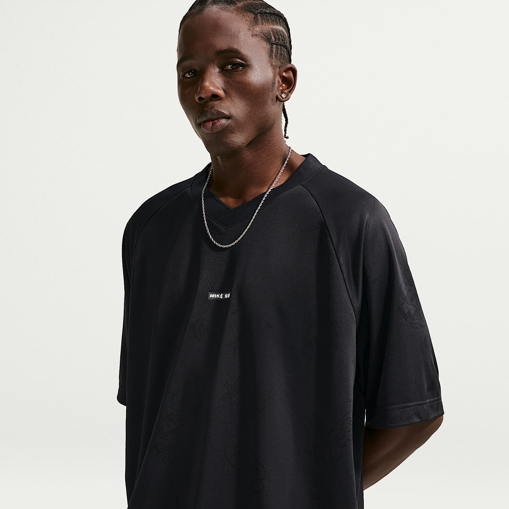 Nike SB Jacquard Skate Jersey Top. Nike.com